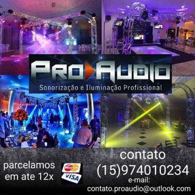 Pro Audio som e luz